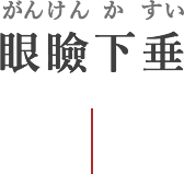 眼瞼下垂(がんけんかすい)